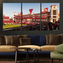 Jones AT&T Stadium Texas Tech Red Raiders Wall Art | Large