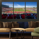 Ball State Cardinals Football Team Print - Muncie Scheumann