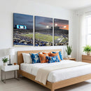 Memphis Tigers Football Team Print - Memphis Simmons Bank