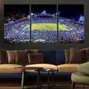 University of Memphis Tigers Football Team Print - Memphis by MyGreatCanvas | Canvas Wall Art Prints | Photo Prints & Wall Decor