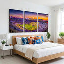 The Louisiana State University Tigers Football Team Print -