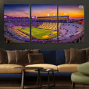 The Louisiana State University Tigers Football Team Print - by MyGreatCanvas | Canvas Wall Art Prints | Photo Prints & Wall Decor