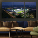 The University of South Florida Bulls Football Team Print - by MyGreatCanvas | Canvas Wall Art Prints | Photo Prints & Wall Decor