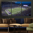 The University of Washington Huskies Football Team Print - by MyGreatCanvas | Canvas Wall Art Prints | Photo Prints & Wall Decor