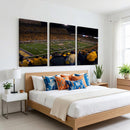 West Virginia Uni Mountaineers Football Team Print - Milan
