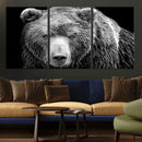 399 Grizzly Bear Canvas Print | Ready to Hang Wall Art |