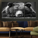 Resting Grizzly 399 Bear Canvas Print | Ready to Hang Wall by MyGreatCanvas | Canvas Wall Art Prints | Photo Prints & Wall Decor