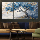 Abstract Tree Painting Canvas Wall Art | Tree of Life