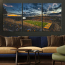 University of Wyoming Cowboys Football Team Print - Laramie by MyGreatCanvas | Canvas Wall Art Prints | Photo Prints & Wall Decor
