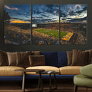 University of Wyoming Cowboys Football Team Print - Laramie by MyGreatCanvas | Canvas Wall Art Prints | Photo Prints & Wall Decor