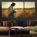 Jesus the Good Shepherd Wall Art Canvas Print -
