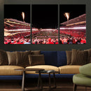 Oregon State Beavers Football Team Print - Corvallis Reser