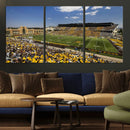 University of Wyoming Cowboys Football Team Print - Laramie by MyGreatCanvas | Canvas Wall Art Prints | Photo Prints & Wall Decor