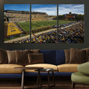 University of Wyoming Cowboys Football Team Print - Laramie by MyGreatCanvas | Canvas Wall Art Prints | Photo Prints & Wall Decor