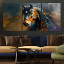 Abstract Horse Wall Art Canvas Print | Farmhouse Wall Decor by MyGreatCanvas | Canvas Wall Art Prints | Photo Prints & Wall Decor