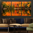 Forest Reflection Art | Autumn Forest Reflection Wall Art | by MyGreatCanvas | Canvas Wall Art Prints | Photo Prints & Wall Decor