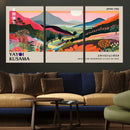 Yayoi Kusama Japan 1986 Wall Art Canvas Print – Vibrant Wabi