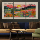 Yayoi Kusama 1986 Wall Art Print – Wabi Sabi Japanese