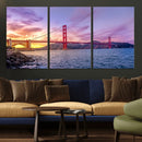 Golden Gate Bridge Wall Art Canvas Print – Framed San by MyGreatCanvas | Canvas Wall Art Prints | Photo Prints & Wall Decor