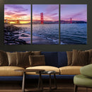 Golden Gate Bridge Wall Art Canvas Print – Framed San by MyGreatCanvas | Canvas Wall Art Prints | Photo Prints & Wall Decor