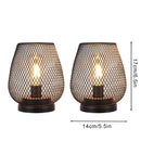 6.7" Tall Battery Powered Outdoor Table Lamp