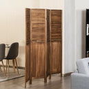5.6 Ft Tall 4 Panel Folding Privacy Room Divider by LJGDeals