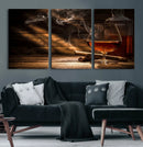 Whiskey and Cigar Wall Art Canvas Print by MyGreatCanvas | Canvas Wall Art Prints | Photo Prints & Wall Decor