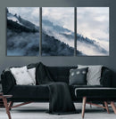 Foggy Forest Wall Art Canvas Print – Misty Mountain by MyGreatCanvas | Canvas Wall Art Prints | Photo Prints & Wall Decor