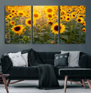 Sunflower Sunshine Wall Art Canvas Print by MyGreatCanvas | Canvas Wall Art Prints | Photo Prints & Wall Decor