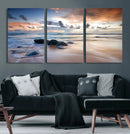 Serene Weather On The Beach Wall Art Canvas Print by MyGreatCanvas | Canvas Wall Art Prints | Photo Prints & Wall Decor