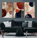 Boho Wall Art Canvas Print Set Mid-Century Prints Bohemian by MyGreatCanvas | Canvas Wall Art Prints | Photo Prints & Wall Decor