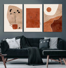 Boho Sunset Mountain Canvas Print, Modern Boho Sunset by MyGreatCanvas | Canvas Wall Art Prints | Photo Prints & Wall Decor