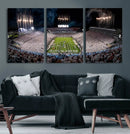 Penn Stadium Football Wall Art Canvas Print, Pennsylvania