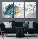 Tree Butterfly Abstract Tree and Butterfly Wall Art Canvas