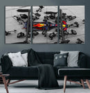 RedBull Formula 1 Canvas Wall Art Print