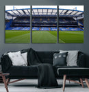 Chelsea FC Soccer Team Print - Stamford Bridge Stadium Wall