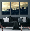 Fellowship Journey Wall Art – Fantasy Adventure Canvas Print by MyGreatCanvas | Canvas Wall Art Prints | Photo Prints & Wall Decor
