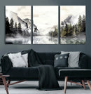 Yosemite Valley Wall Art Canvas Print – Framed and Ready to