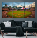 Busch Stadium Wall Art Print | St. Louis Cardinals Baseball