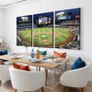Citi Field Wall Art Print | 3-Panel New York Mets Baseball