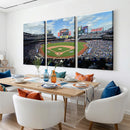 New York Mets Baseball Team Print - Citi Field Stadium Wall