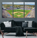 Citi Field Wall Art Print | 3-Panel New York Mets Baseball