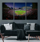 Houston Astros Baseball Print Canvas - Houston Minute Maid