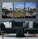 San Diego Padres Baseball Team Print - Petco Park Stadium