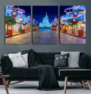 Disney Wall Art | Castle Large Wall Art Disney Magic Kingdom by MyGreatCanvas | Canvas Wall Art Prints | Photo Prints & Wall Decor