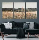 Rustic Field Landscape Wall Art Print, Giclee Canvas Wall