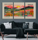 Yayoi Kusama 1986 Wall Art Print - Wabi Sabi Japanese Wall by MyGreatCanvas | Canvas Wall Art Prints | Photo Prints & Wall Decor