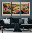 Framed Yayoi Kusama 1986 Wall Art Print – Japanese Wall Art