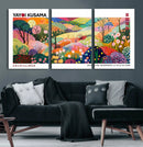 Framed Yayoi Kusama 1986 Wall Art Print – Japanese Wall Art