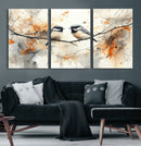 Beautiful Birds Wall Art – Framed Watercolor Branch Canvas by MyGreatCanvas | Canvas Wall Art Prints | Photo Prints & Wall Decor